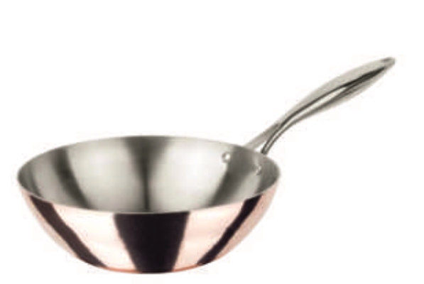 WOK PAN COPPER 24CM A 103WK 24